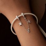 S925 Sterling Silber Platin-Plattierte Schmetterling Sicherheitskette Armband Perlen Zubehör – Bild 6