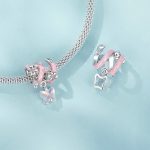 S925 Sterling Silber Fantasie Schmetterling Perlen – Bild 4