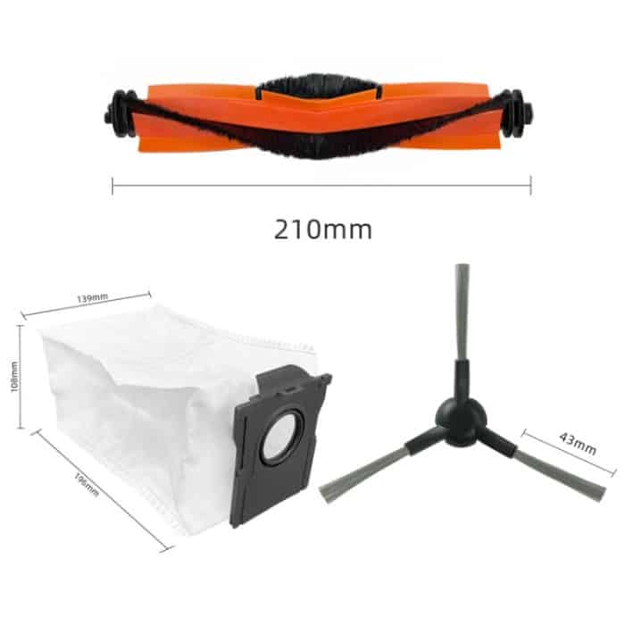 Für Dreame X30 / X30 Pro / S10 Pro Ultra / S10 Kehrroboter-Zubehör, 9 In 1 Kit, 22 In 1 Kit, 13 In 1 Kit – Bild 3