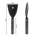 Auto-Schneeräumschaufel, multifunktionales Winter-Schneeräumwerkzeug, Windschutzscheiben-Abtau-Enteisungsschaufel – Bild 4