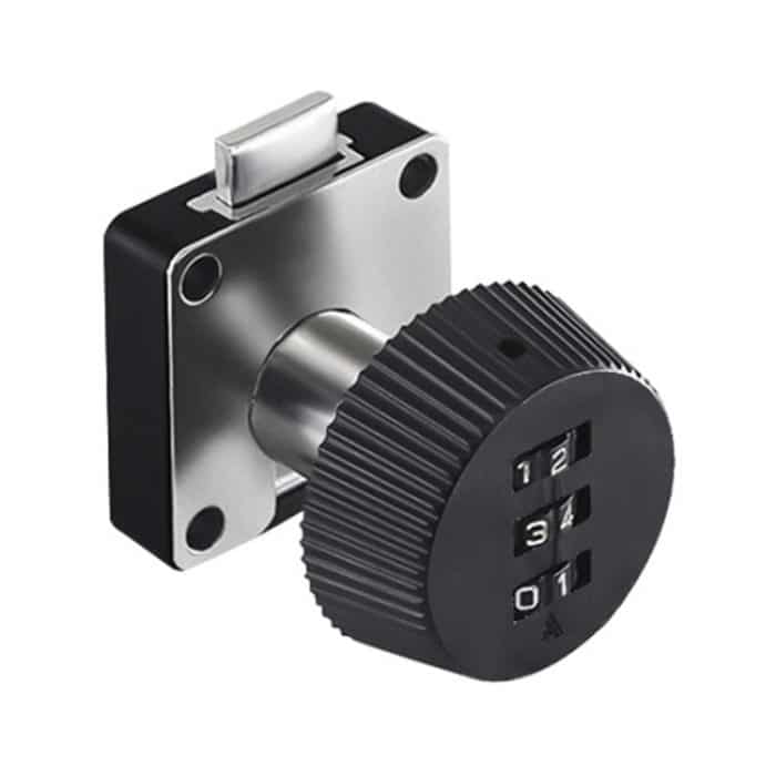 TBD0605450301.jpg Home Cabinet Schreibtisch Schublade Kombination Schloss Schließfächer Datei Sicherheit Riegel, Black Beveled, Gray Beveled, Black Rounded, Gray Rounded – Bild 1