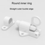 Solide Aluminiumlegierung Flugzeugform Feder Automatischer Rückprallriegel – Bild 5