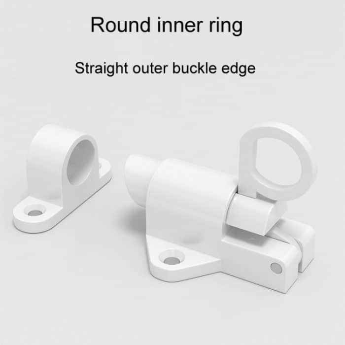 Solide Aluminiumlegierung Flugzeugform Feder Automatischer Rückprallriegel – Bild 5