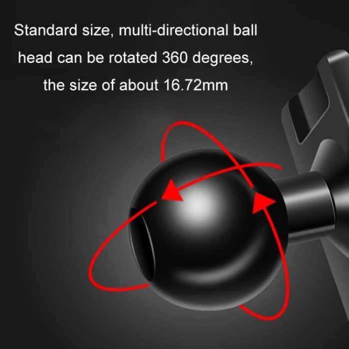 Für Toyota Auto Air Outlet Telefon Halter Basis, 05-09 Reiz Left Driving, 06-11 Camry Left Driving, 07-11 Tundra Left Driving, 07-13 Corolla Left Driving, 07-17 Land Cruiser For Left & Right, 09-12 RAV4 Left Driving, 09-14 Highlander Left Driving... – Bild 3