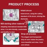 S925 Sterling Silber Lebkuchenmann Armband Anhänger süße Puppe Perlen – Bild 5