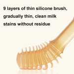 Babymilchzahnbürste aus lebensmittelechtem Silikon + Zungenbürste für die Mundreinigung von Kindern, Beige, Pink, Blue, Green – Bild 3