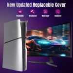 Für PS5 Slim Ersatz-Frontplattenschale, abnehmbare Schutzhülle, Disc Edition Black, Digital Edition Black, Disc Edition White, Digital Edition White, Disc Edition Gray – Bild 4