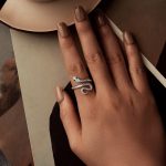 Vintage Schlangengewickelter Kupfer Verstellbarer offener Ring – Bild 5