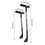 Multifunktionale Auto-Enteisungs-Schneeschaufel, Black Boxed, White Boxed – Bild 11