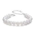 Elegantes Perlenarmband aus S925 Sterlingsilber