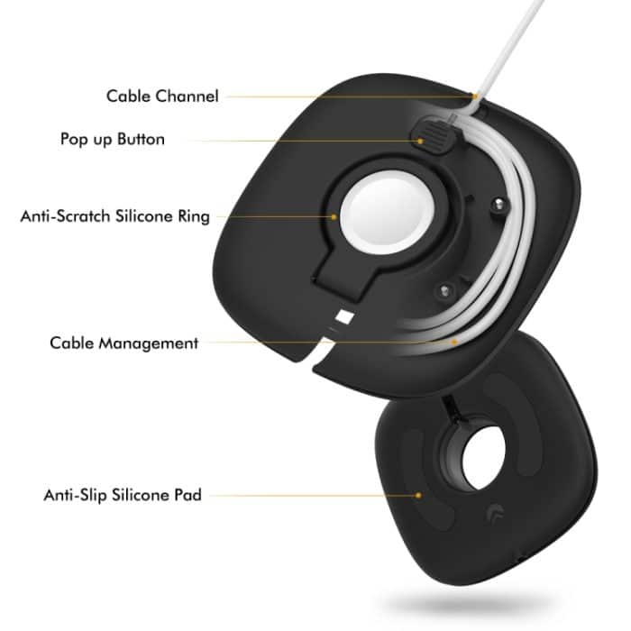 Für Apple Watch AhaStyle PT126 Aufbewahrungs-Klappständer Kunststoff-Ladehalter – Bild 6