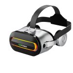 VRPARK J60 Virtual Reality Headset VR-Brille Eingebaute Kopfhörer für ein immersives Erlebnis
