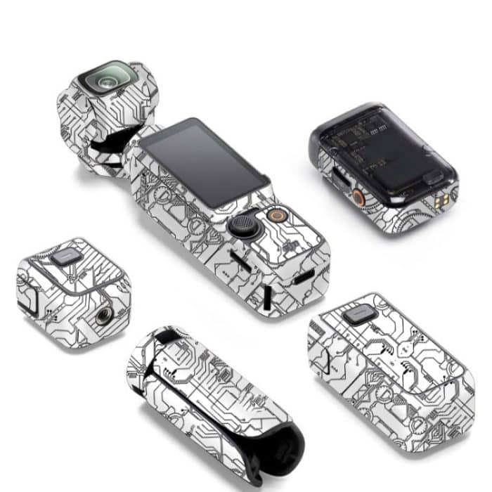 Für DJI Pocket 3 Kameraaufkleber, kratzfeste, nicht klebende Schutzfolie – Bild 1