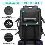 BANGE BG-3028 Herren Umhängetasche Vakuumkompression Große Kapazität Erweiterung Freizeitrucksäcke – Bild 6