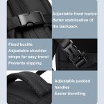 BANGE BG-3028 Herren Umhängetasche Vakuumkompression Große Kapazität Erweiterung Freizeitrucksäcke – Bild 10