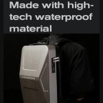 BANGE BG-3005 Hartschalen-Rucksack für Herren, Laptop, personalisierbar, Umhängetasche, BG-3005 – Bild 4