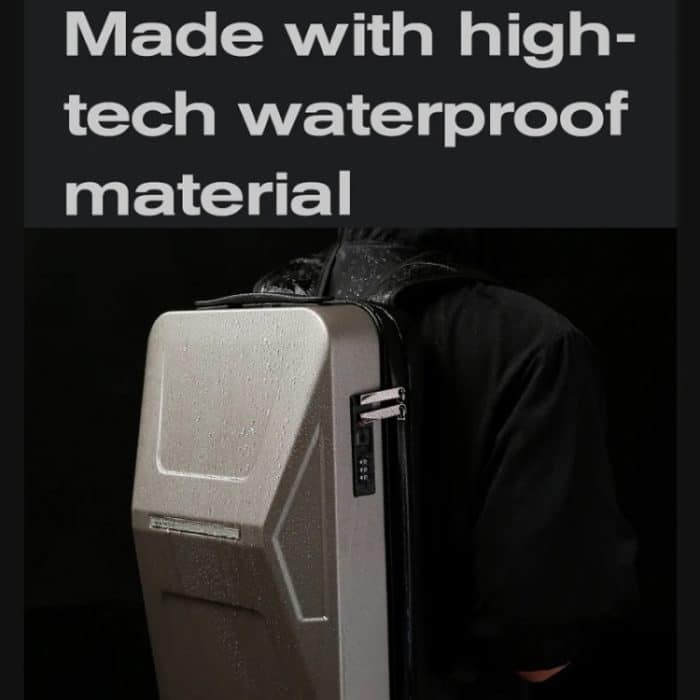 BANGE BG-3005 Hartschalen-Rucksack für Herren, Laptop, personalisierbar, Umhängetasche, BG-3005 – Bild 4