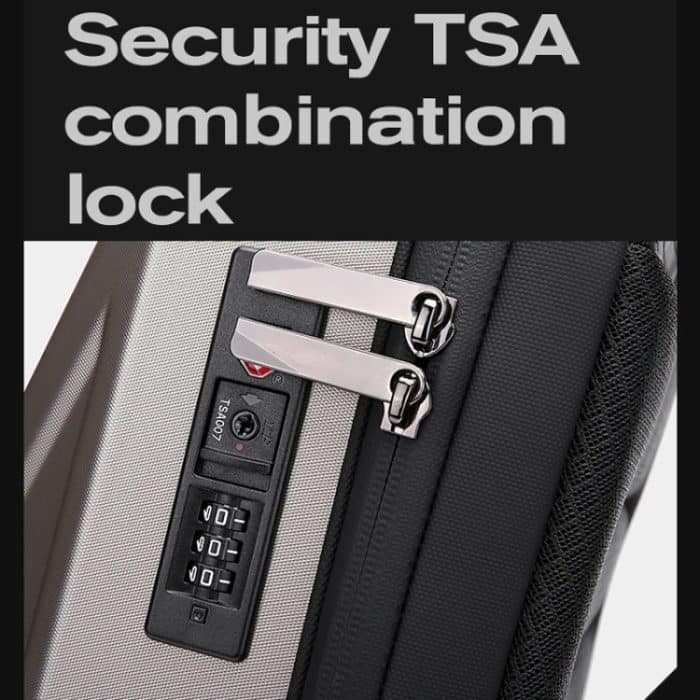 BANGE BG-3005 Hartschalen-Rucksack für Herren, Laptop, personalisierbar, Umhängetasche, BG-3005 – Bild 5