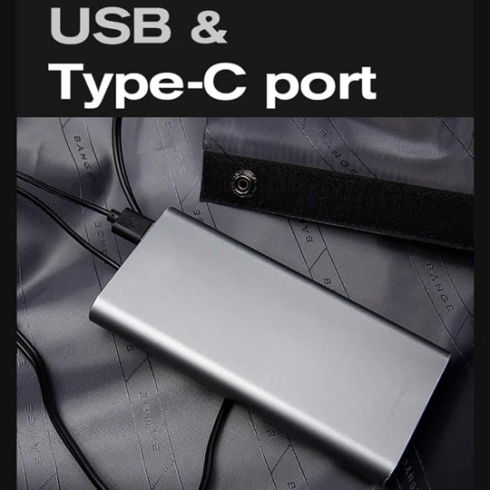 BANGE BG-3005 Hartschalen-Rucksack für Herren, Laptop, personalisierbar, Umhängetasche, BG-3005 – Bild 7