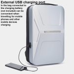 BANGE BG-3005 Hartschalen-Rucksack für Herren, Laptop, personalisierbar, Umhängetasche, BG-3005 – Bild 8