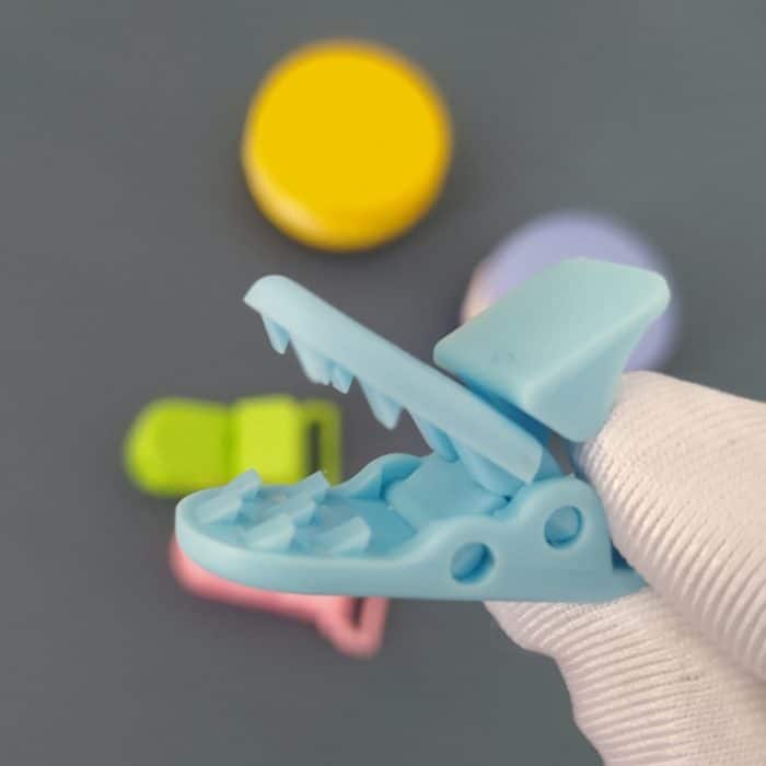 10 stücke Baby Schnuller Anti-drop Kette Clips Cartoon Krokodil Clips Schnuller Schellen – Bild 7