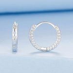 S925 Sterling Silber mit platinierten Fantasy Oopal Ohrringen – Bild 3