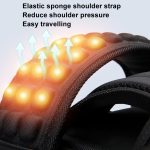 BANGE BG-1909-8 Vakuum-Kompressions-Rucksack, lässige Computertasche, große Kapazität, wiegbare Business-Reisetasche, BG-1909-8 – Bild 7