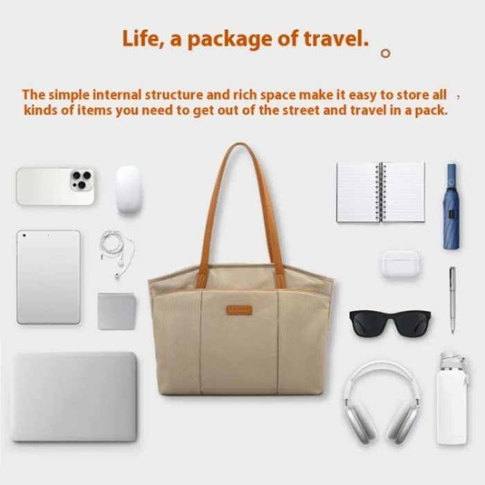 BANGE BG-6803 Damen-Pendler-Tragetasche, digitale Laptop-Tasche, Handtasche mit großem Fassungsvermögen – Bild 5