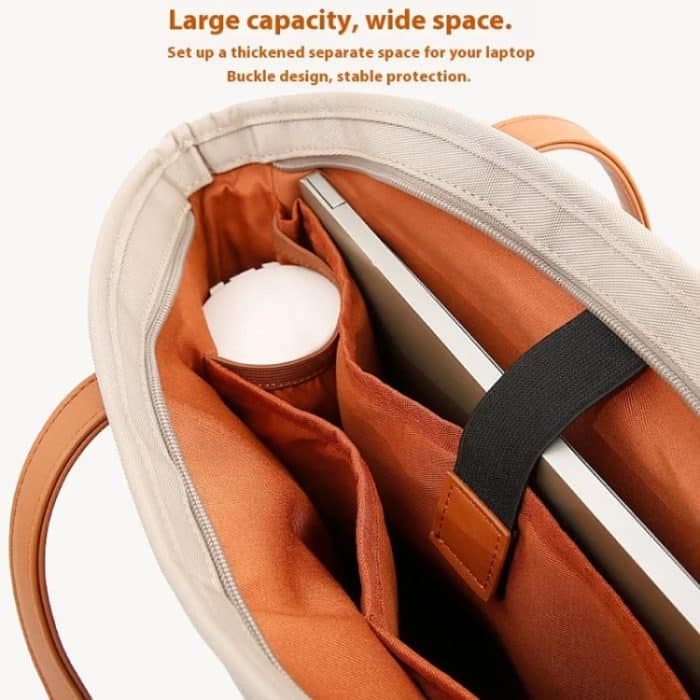 BANGE BG-6803 Damen-Pendler-Tragetasche, digitale Laptop-Tasche, Handtasche mit großem Fassungsvermögen – Bild 6