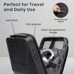 BANGE BG-2956 Erweiterbare Hartschalen-Computertasche Herren Business-Rucksack, BG-2956 – Bild 5