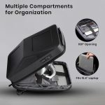 BANGE BG-2956 Erweiterbare Hartschalen-Computertasche Herren Business-Rucksack, BG-2956 – Bild 6