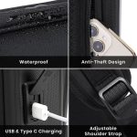 BANGE BG-2956 Erweiterbare Hartschalen-Computertasche Herren Business-Rucksack, BG-2956 – Bild 9