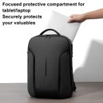 BANGE BG-8013 Herren Business-Rucksack Pendler-Laptop-Umhängetasche – Bild 4