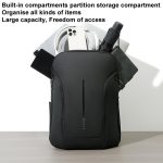 BANGE BG-8013 Herren Business-Rucksack Pendler-Laptop-Umhängetasche – Bild 5