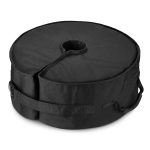 Patio-Sonnenschirm mit festem Sandsack, wasserdichte Abdeckung aus Oxford-Stoff, Round, Square, Split Square