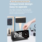 Multifunktionaler LED-Bildschirm, Spiegel, Ladewecker, Erinnerung, visueller Timer – Bild 10