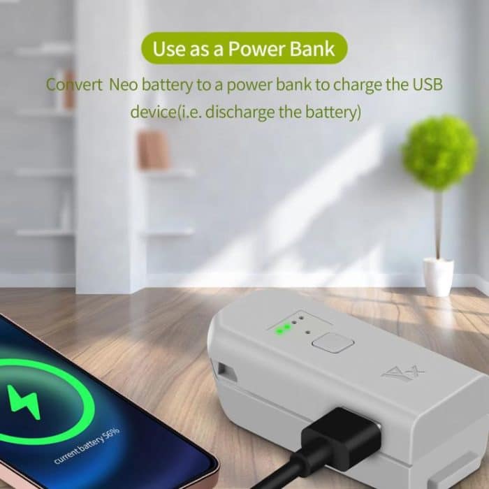 Für DJI Neo Drone YX Batterie Ladegerät USB-C/Typ-C Port Batterie Manager, 1-Channel – Bild 4