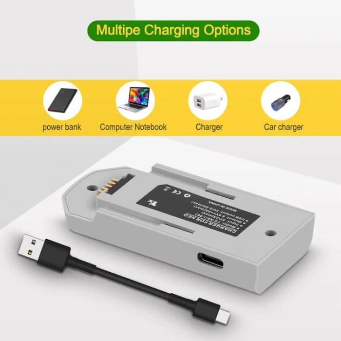 Für DJI Neo Drone YX Batterie Ladegerät USB-C/Typ-C Port Batterie Manager, 1-Channel – Bild 5