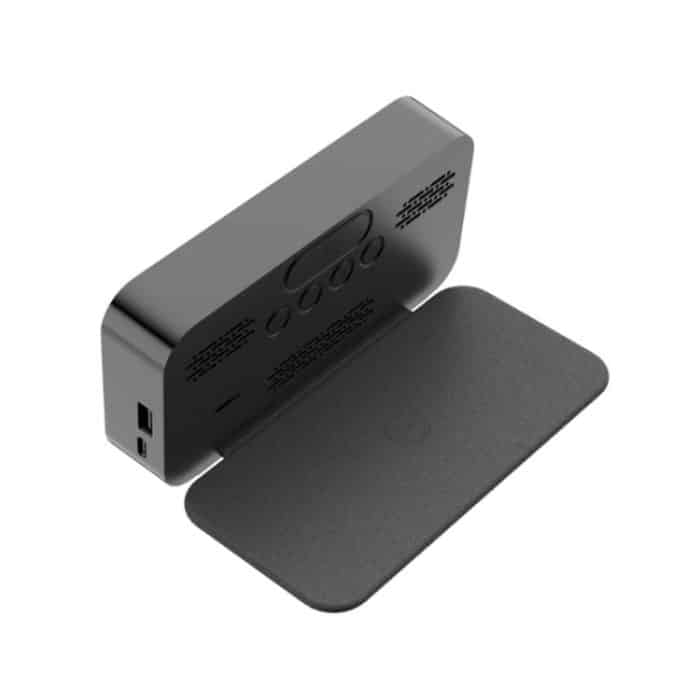 S281A LED-Atmosphärenlicht-Kalender-/Temperaturanzeige-Uhr mit kabelloser Ladefunktion – Bild 3