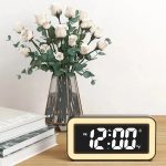 S281A LED-Atmosphärenlicht-Kalender-/Temperaturanzeige-Uhr mit kabelloser Ladefunktion – Bild 9