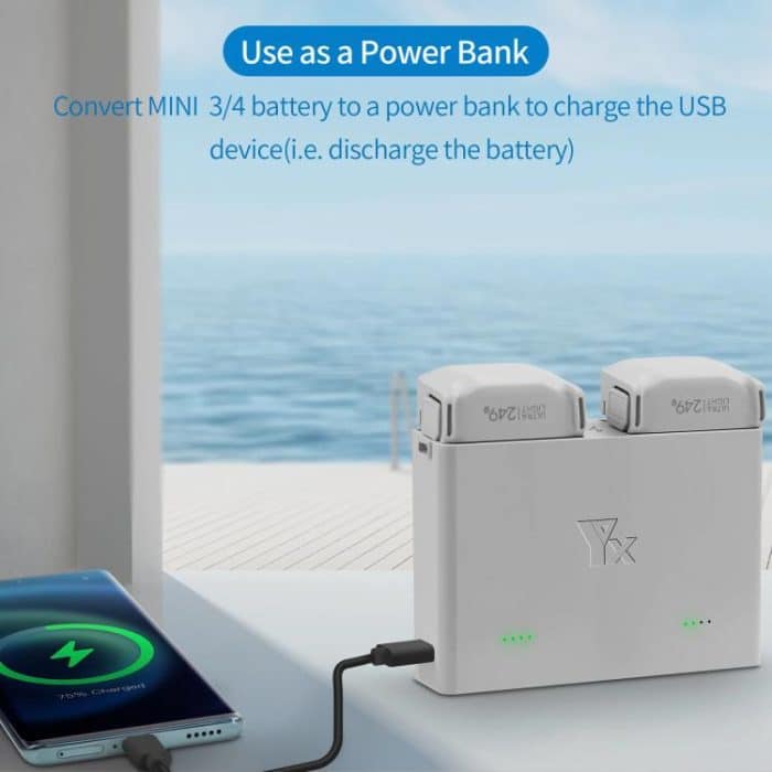 Für DJI Mini 4 Pro / Mini 3 Pro / Mini 3 YX Zwei-Wege-Ladegerät Batterie-Manager, Two-Way – Bild 6