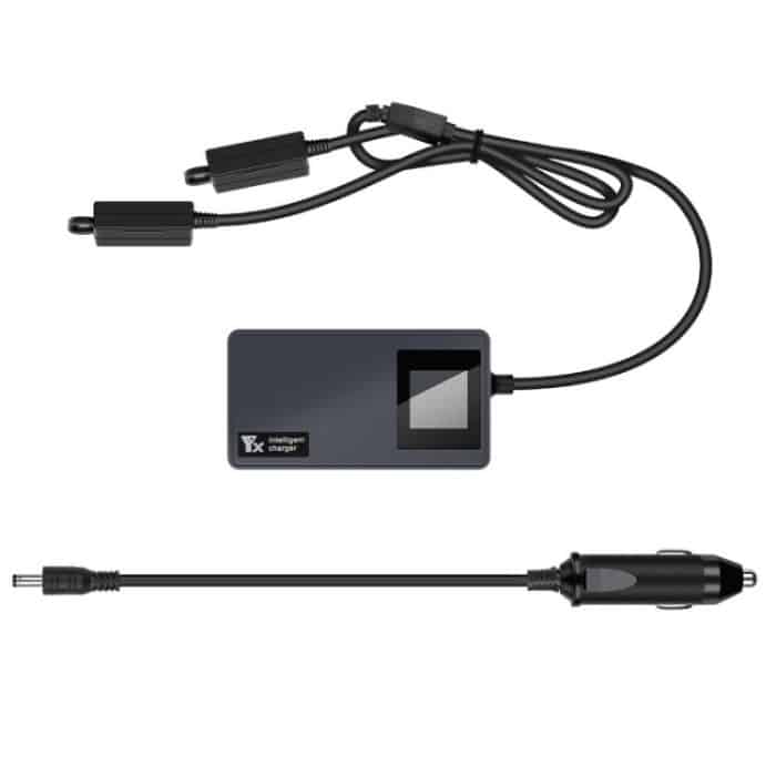 Für DJI Air 3S /Air 3 YX Digital Display Auto Ladegerät Ladung 2 Batterien Zur gleichen Zeit, Car Charger – Bild 2