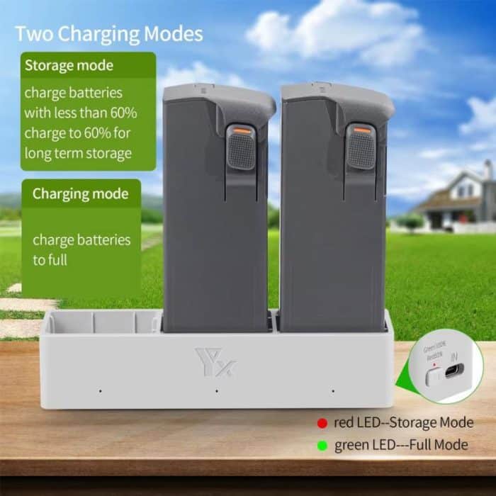 Für DJI Avata 2 YX Ladegerät 3-weg Lade Butler Unterstützt PD 65W – Bild 4