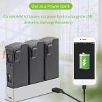 Für DJI Avata 2 YX Ladegerät 3-weg Lade Butler Unterstützt PD 65W – Bild 7