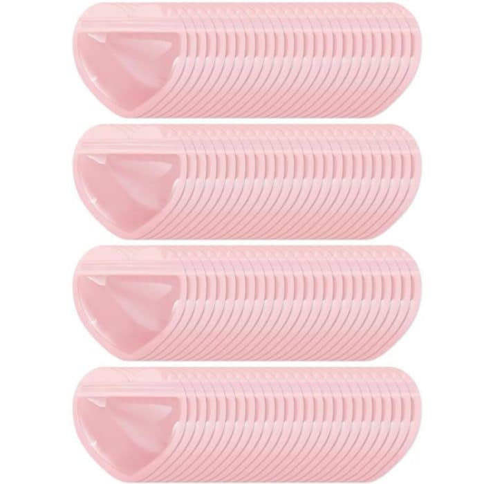 100 stücke PVC Herz-förmigen Schmuck Lagerung Beutel Nette Liebe Abdichtung Tasche Geschenk Verpackung Taschen – Bild 1