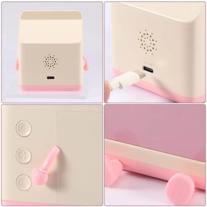 Cartoon Spaß Milch Box LED Digitalanzeige Countdown-Wecker – Bild 6