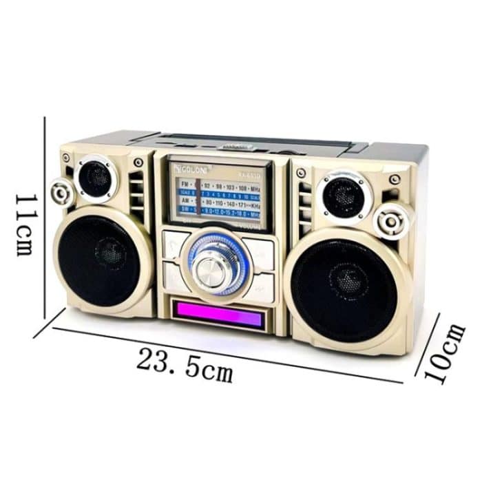 COLON RX-65SD Solarbetriebenes Stereo-FM-Radio Kabelloser Bluetooth-Lautsprecher – Bild 2