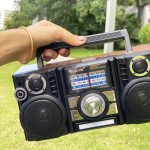 COLON RX-65SD Solarbetriebenes Stereo-FM-Radio Kabelloser Bluetooth-Lautsprecher – Bild 7