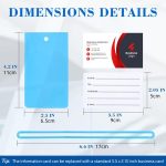 Bunte Gepäckanhänger aus PVC, Einlegekarte aus weichem Gummi, Gepäckanhänger, Ausweis, Reisekoffer, Check-in-Etikett, 10pcs – Bild 4