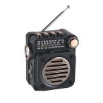 PuXing M8BT Mini-Multiband-FM/AM/SW-Radio mit LED-Taschenlampe
